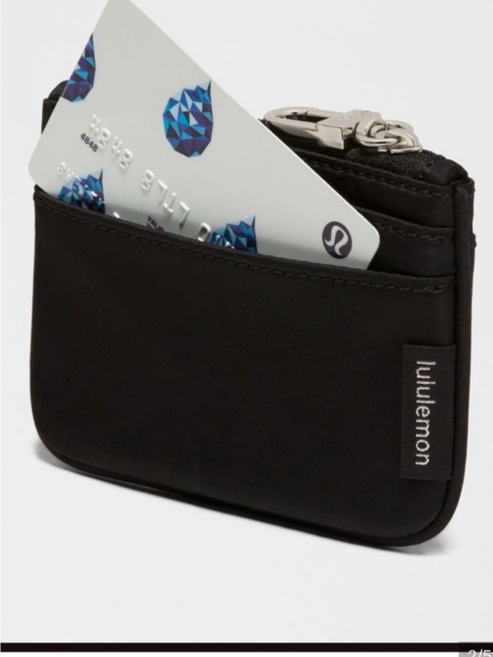 LULULEMON Clippable Card Holder NWT - Picture 4 of 5